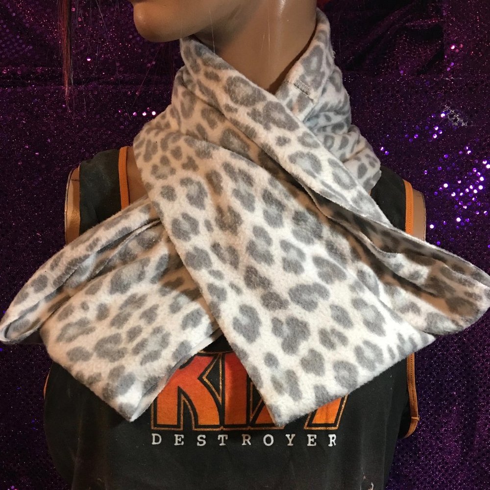 Leopard Print Scarf